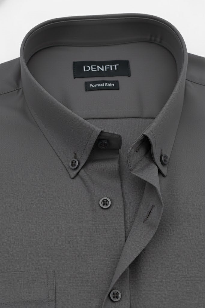 Charcoal Grey Casual Shirt